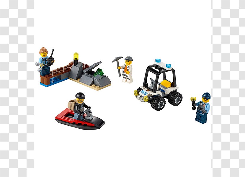LEGO 60127 City Prison Island Starter Set 60130 Lego Minifigure - Undercover Karte Transparent PNG