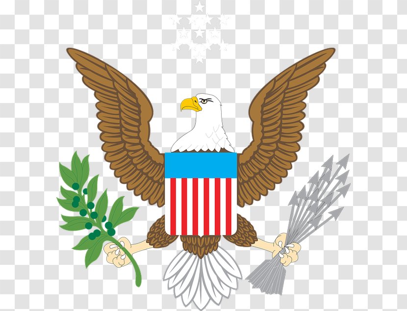 Great Seal Of The United States Coat Arms Greece Eagle - Nigeria - Vast Vector Transparent PNG