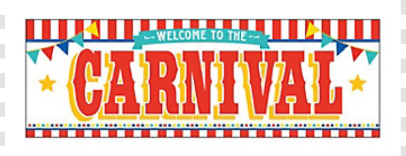 Carnival Banner Party Circus Sticker - Bag - Cliparts Transparent PNG