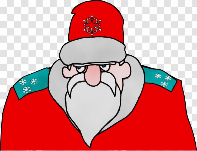 Santa Claus - Headgear Beard Transparent PNG