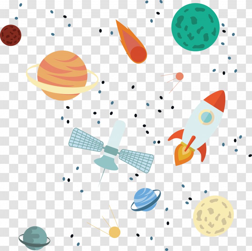 Hand Painted Starry Sky Vector - Diagram - Play Transparent PNG