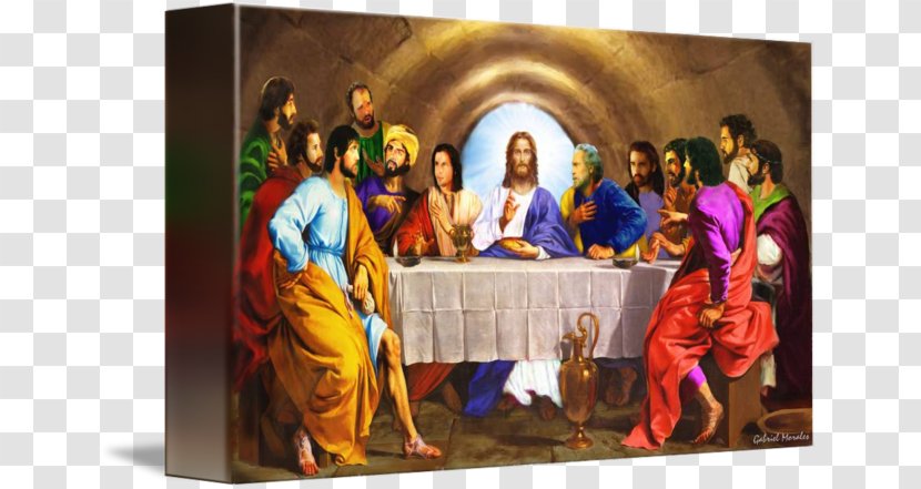 Painting The Last Supper Religion Disciple Transparent PNG