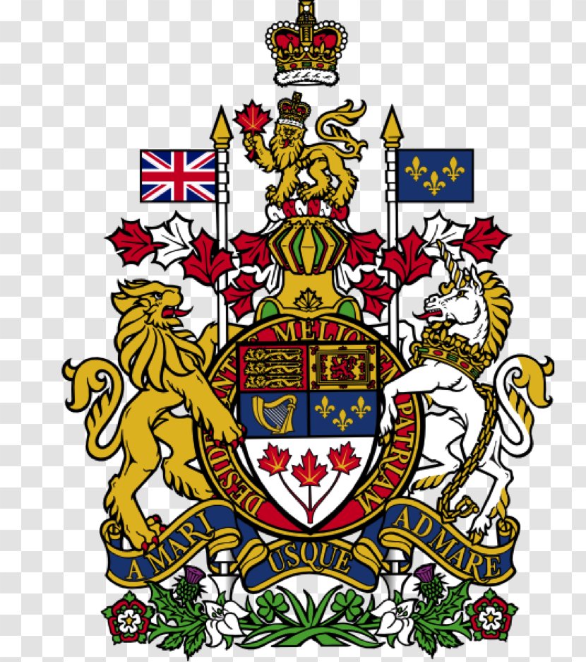 Arms Of Canada Royal Coat The United Kingdom Blazon - Feudalism Pictures Transparent PNG