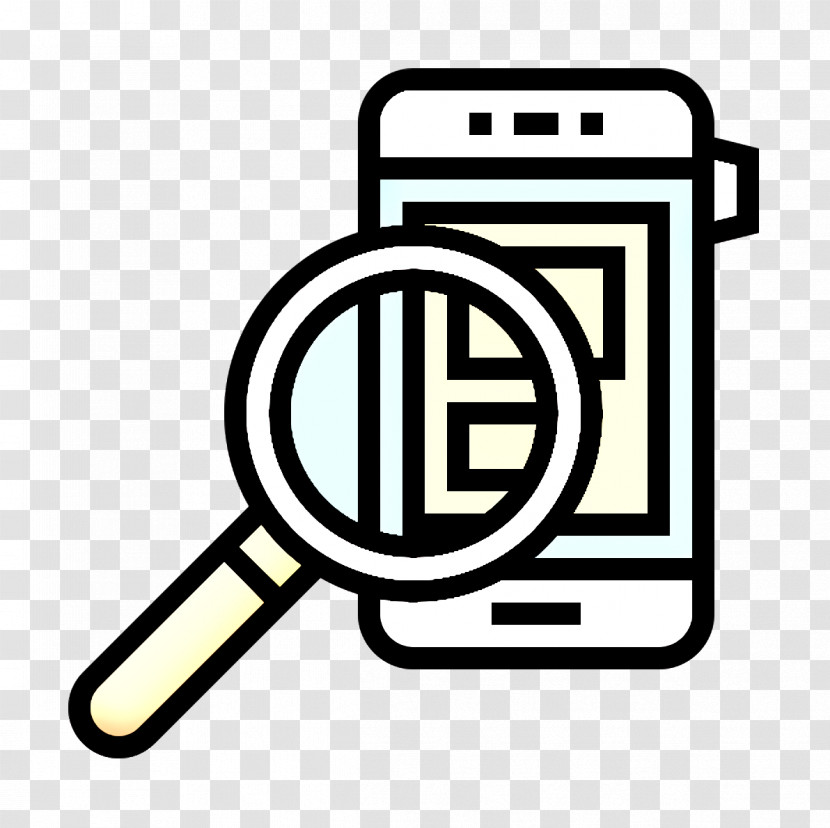 Find Icon Investigate Icon Data Management Icon Transparent PNG