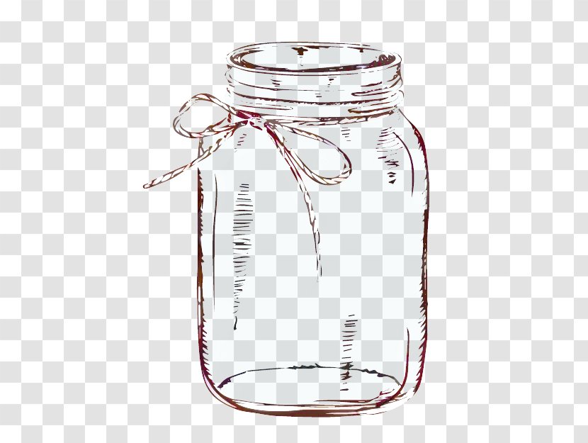Water Cartoon - Glass Bottle - Home Accessories Tableware Transparent PNG