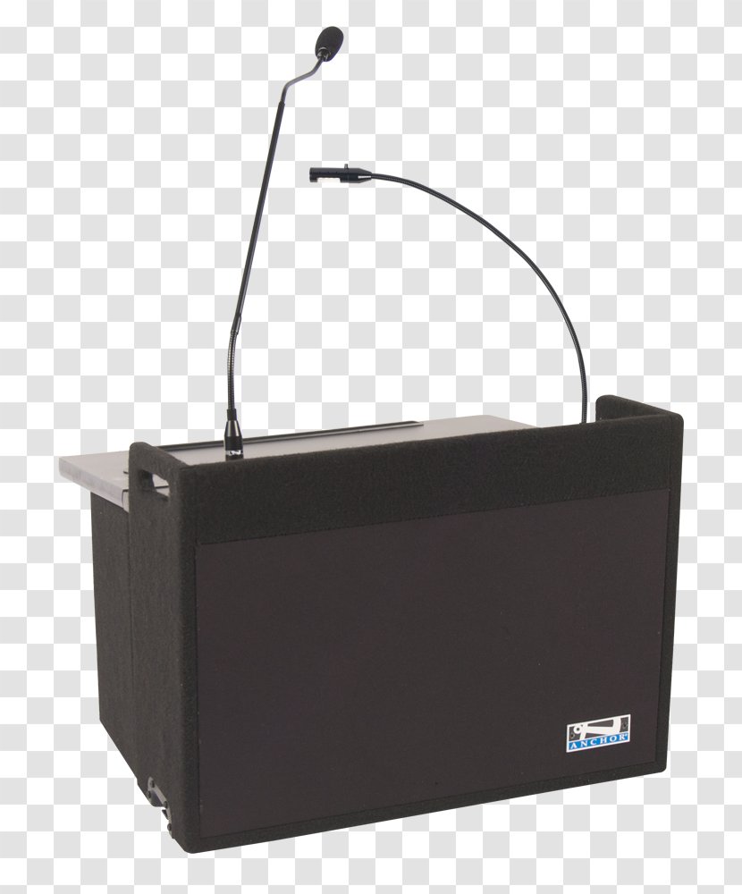 Lectern Microphone Sound Podium Transmitter - Wireless - Stereo Glass Transparent PNG