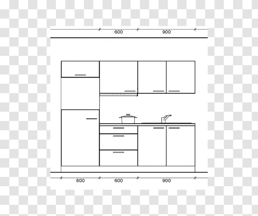File Cabinets Technical Drawing White Diagram - Text - Design Transparent PNG