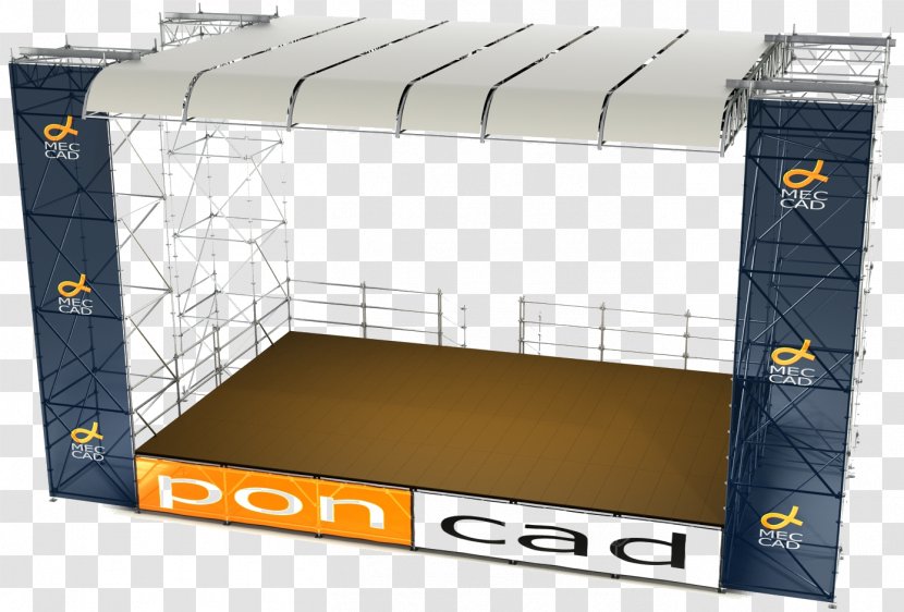 Scaffolding Drawing Structure 3D Modeling - 3d - Stage Transparent PNG