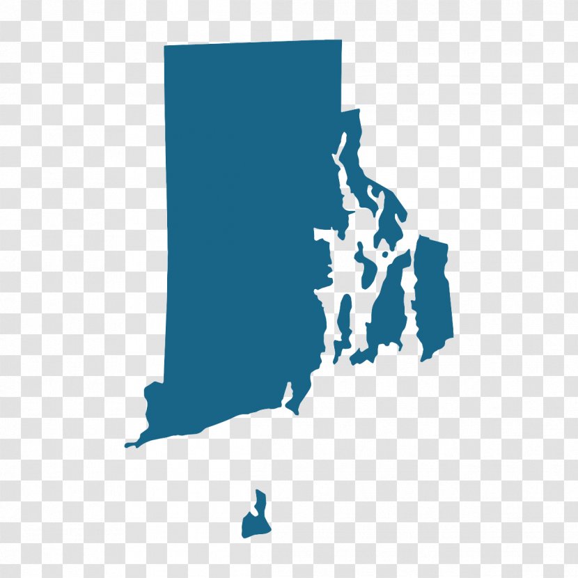 Rhode Island Map Royalty-free - Silhouette Transparent PNG