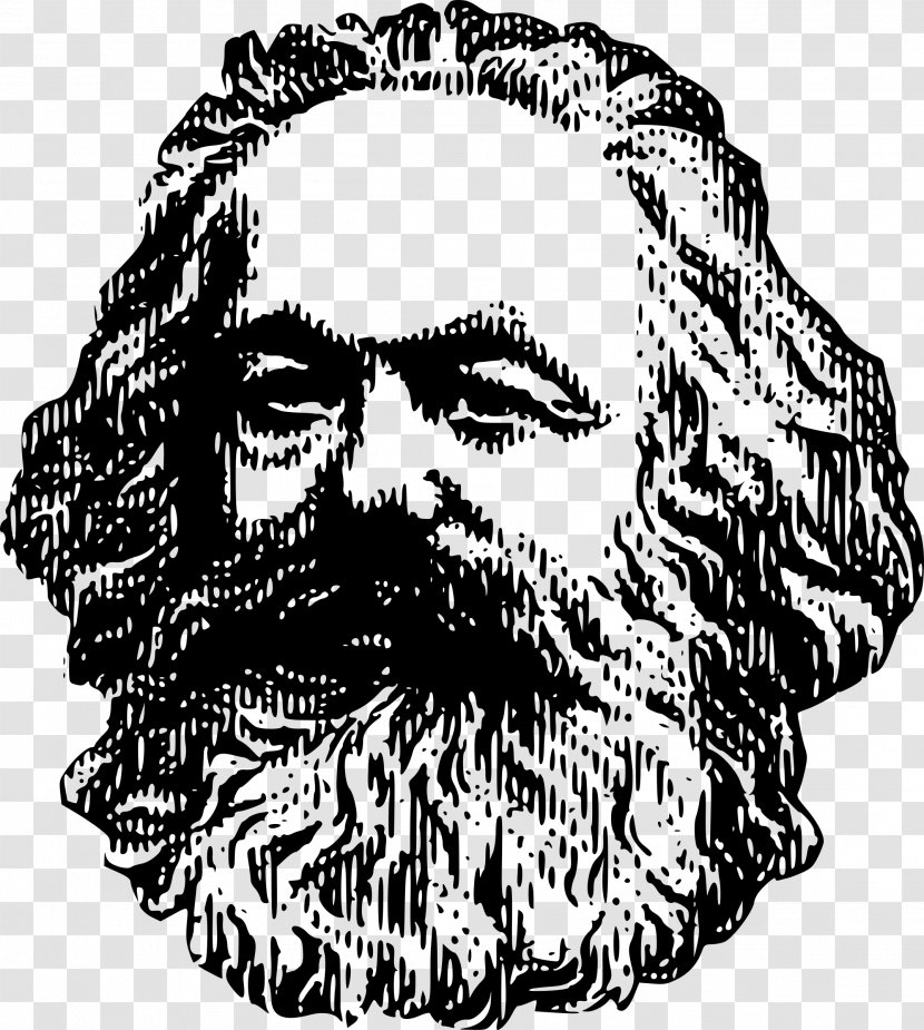 The Communist Manifesto Marxism Theses On Feuerbach German Ideology - Facial Hair - Communism Transparent PNG