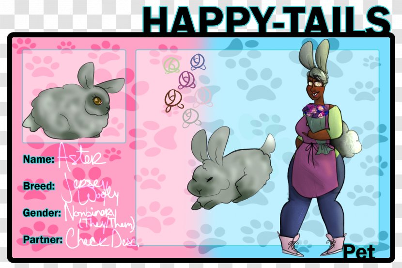 Rabbit Ethan Nice DeviantArt English Hare - Heart Transparent PNG