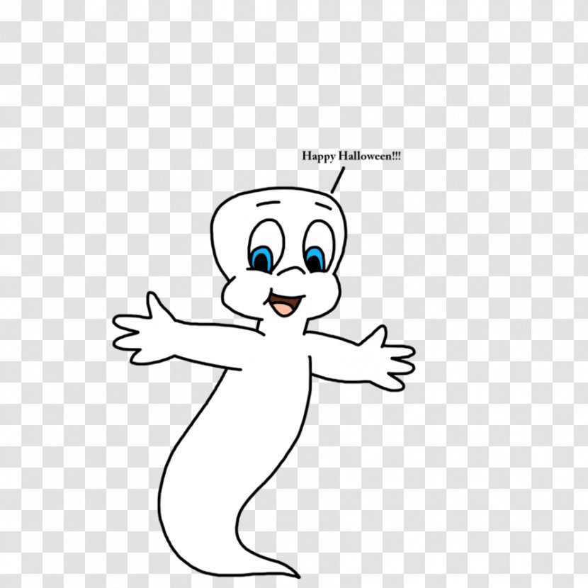 Casper Drawing Harvey Comics Cartoon - Flower - Ghost Transparent PNG