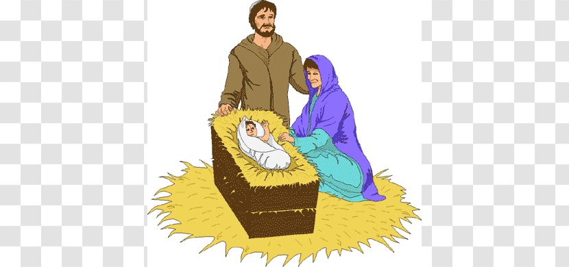 Bible Christmas Christianity Nativity Of Jesus - Stable Cliparts Transparent PNG