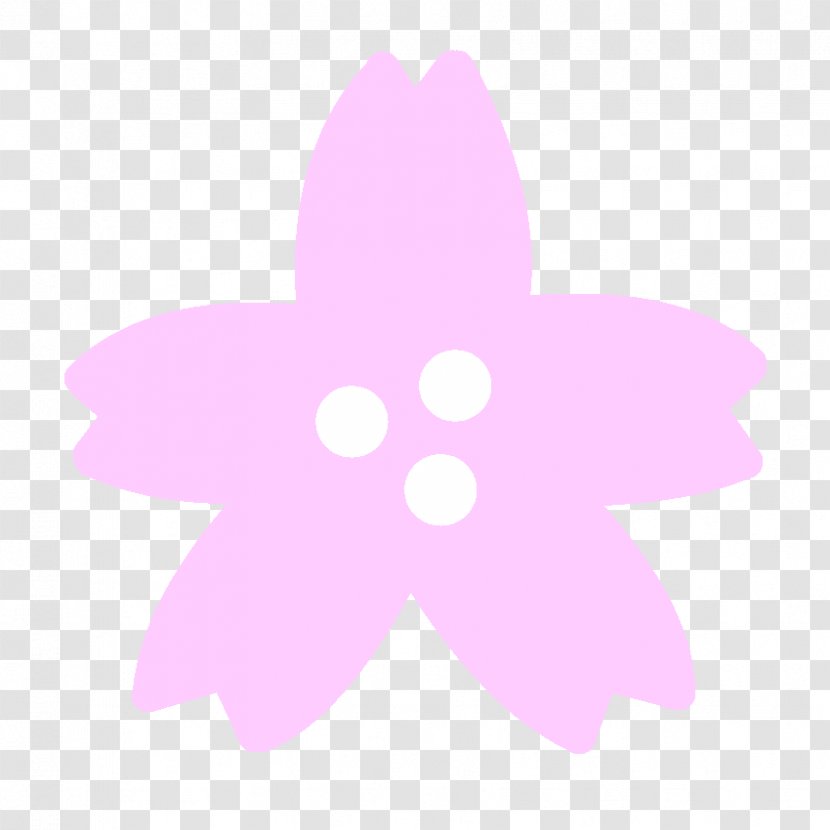 Pink M Font - Petal - Mentalist Season 2 Transparent PNG