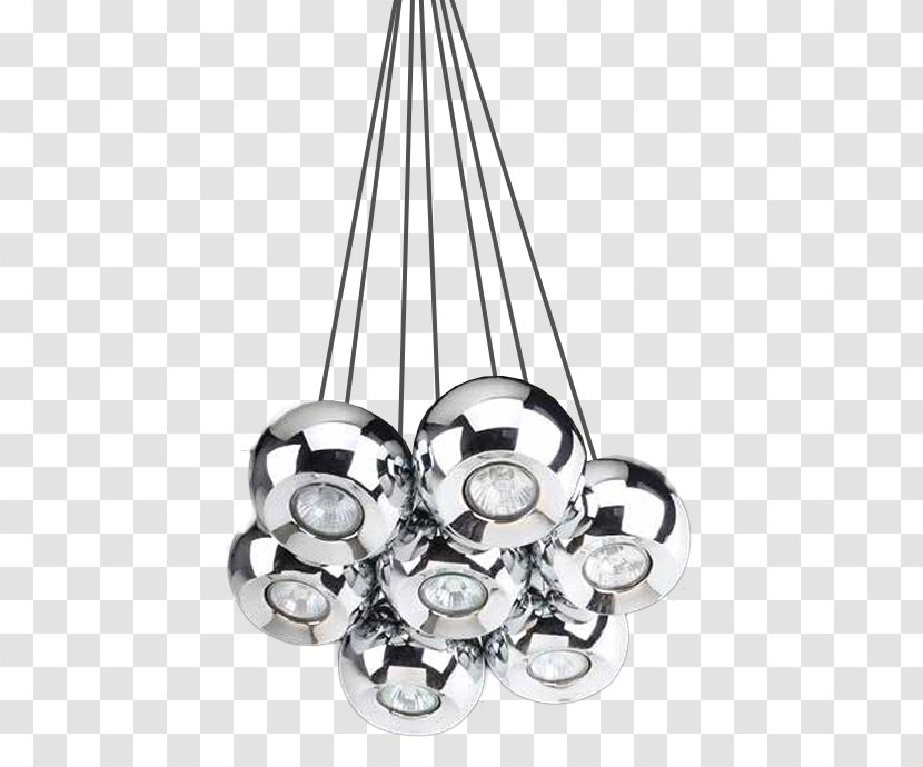 Silver Chandelier Ceiling - Google Chrome - Stock Clearance Hanging Character Transparent PNG