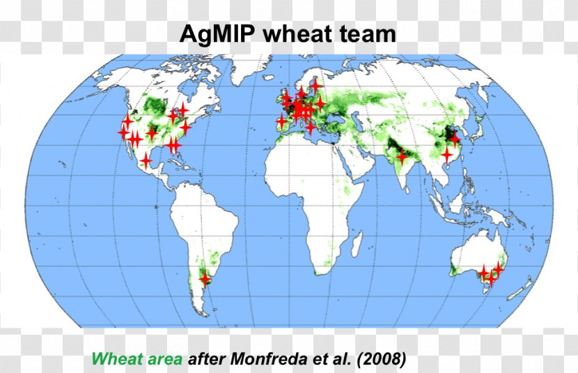 World Map Earth International Wheat Production Statistics - Water Resources Transparent PNG