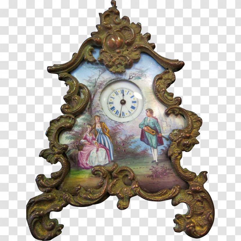 Floor & Grandfather Clocks Ruby Lane Antique Porcelain - Clock Transparent PNG