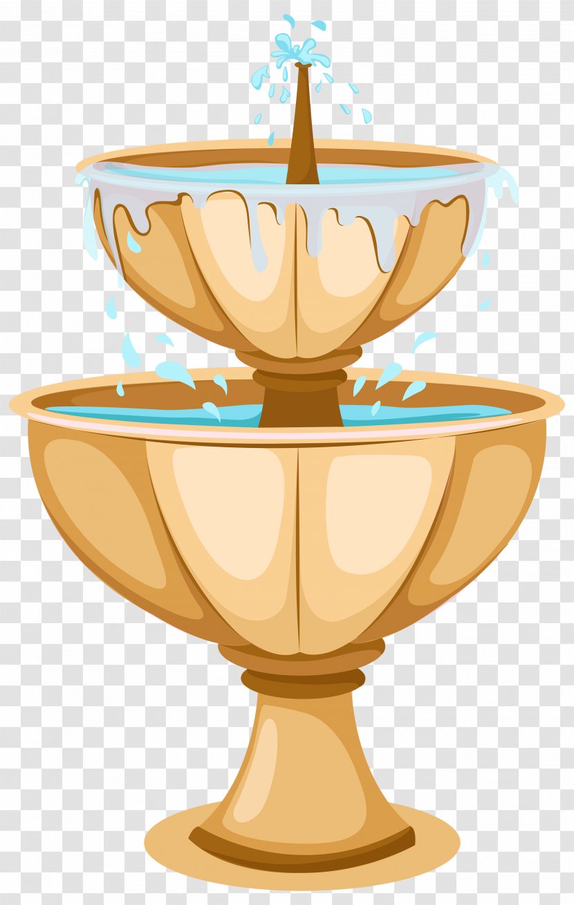 Fountain Garden Royalty-free Clip Art - Clipart Transparent PNG