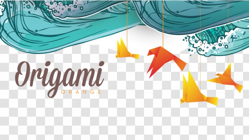 Graphic Design Logo - Orange Banner Transparent PNG