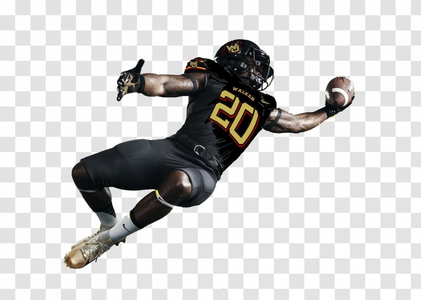 Football Player Template American - Nike Transparent PNG