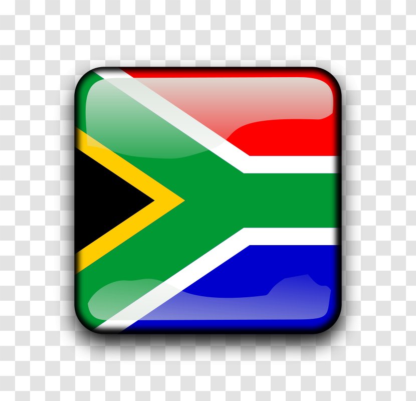 Flag Of South Africa Clip Art - Green Transparent PNG