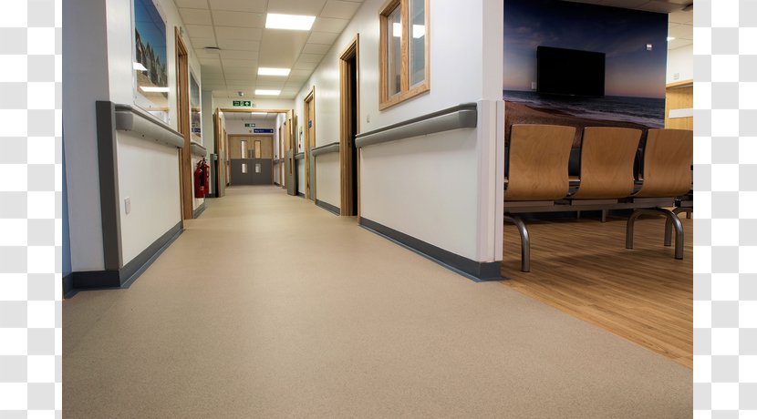 Wood Flooring Laminate Interior Design Services - Real Estate - Hospital Building Transparent PNG