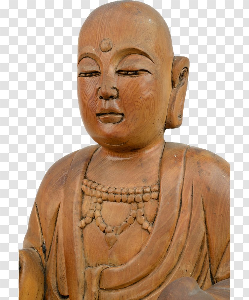 Gautama Buddha Classical Sculpture Forehead Figurine - Temple Transparent PNG