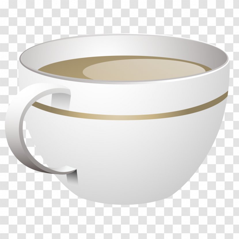 Coffee Tea Cappuccino Milk - Cup - Model Transparent PNG