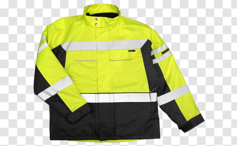 Jacket Hoodie High-visibility Clothing Coat - Green Transparent PNG