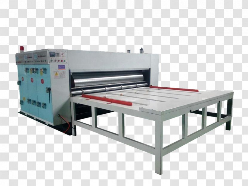 Machine Paper Flexography Printing Printer - Press Transparent PNG