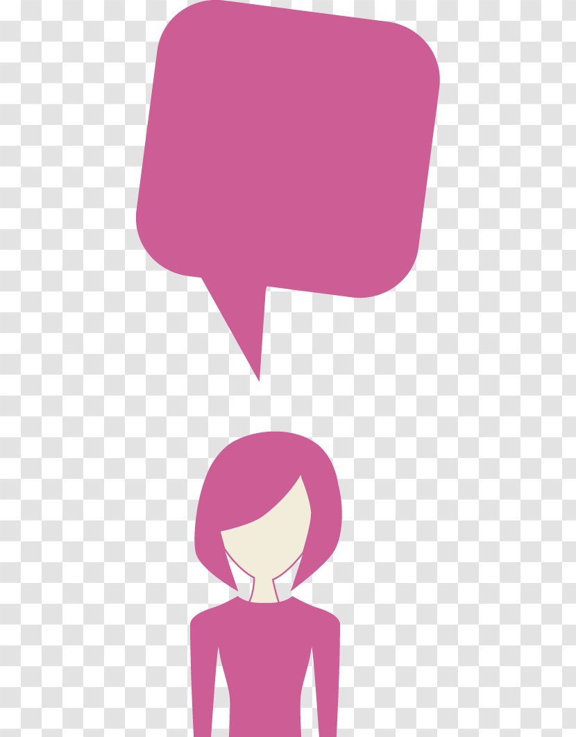 Speech Balloon Drawing Icon - Tree - Woman Dialog Transparent PNG
