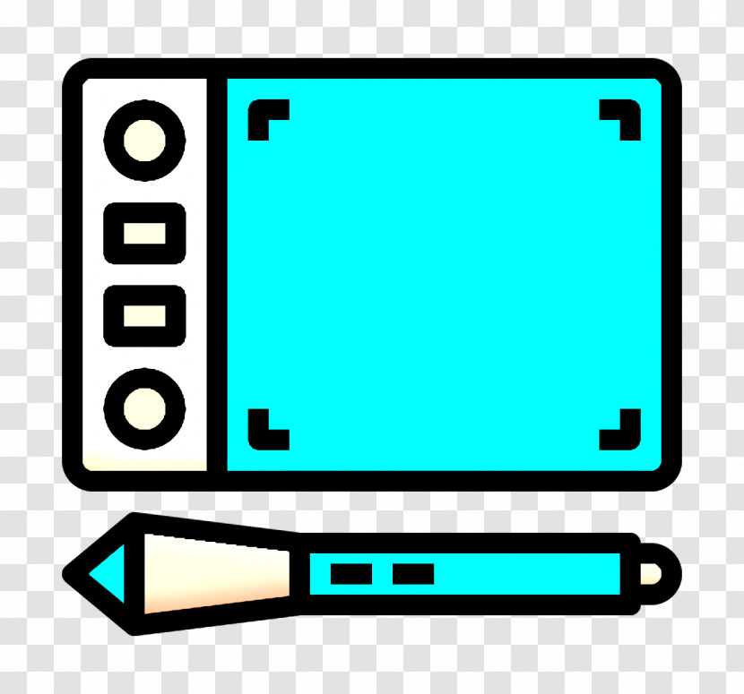 Draw Icon Digital Service Icon Graphic Tablet Icon Transparent PNG