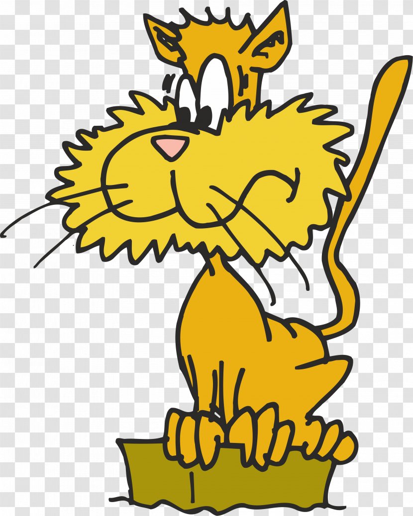 Cat Garfield Cartoon Clip Art - Sticker Transparent PNG