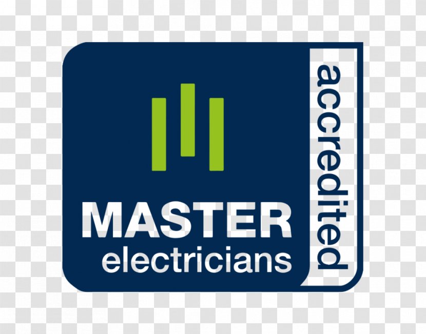 Logo Master Electrician Accreditation Electricity - Signage Transparent PNG
