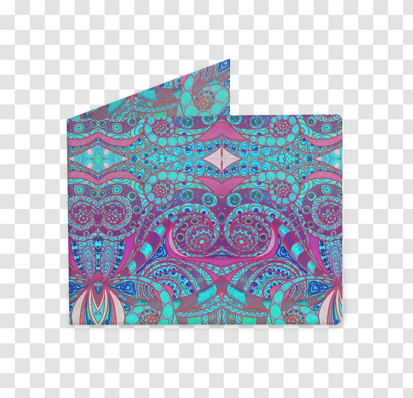 Paisley Place Mats Rectangle Turquoise Carpet - Motif Transparent PNG
