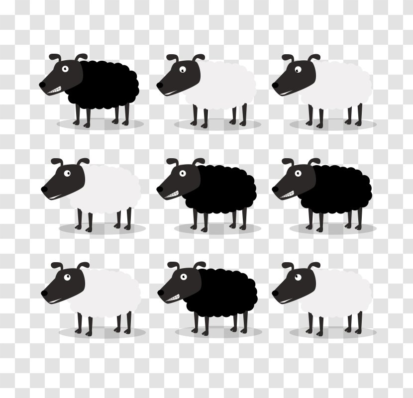 Cattle Computer Servers Web Hosting Service Livestock Downtime - Animal - Black Sheep Transparent PNG