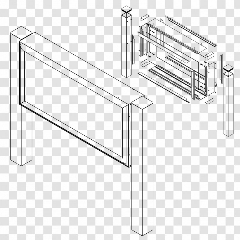 Picture Frames Lightbox Drawing Light-emitting Diode - Wall - Both Side Flyer Transparent PNG