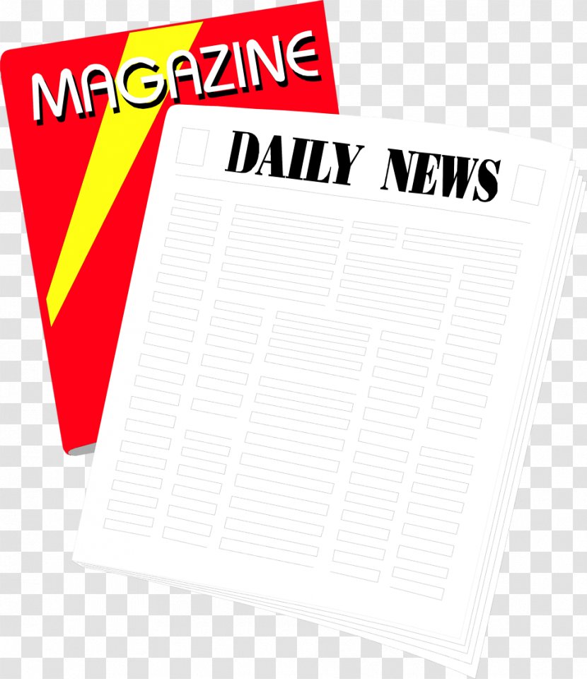Magazines & Newspapers Clip Art - Text Transparent PNG