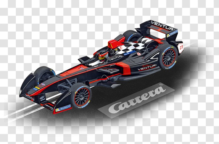 Formula E Venturi Grand Prix Carrera 1 - Car Transparent PNG