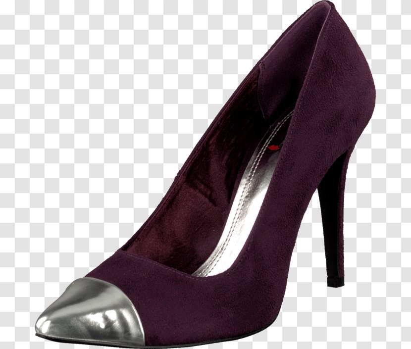 High-heeled Shoe Purple Red Woman - Boot Transparent PNG