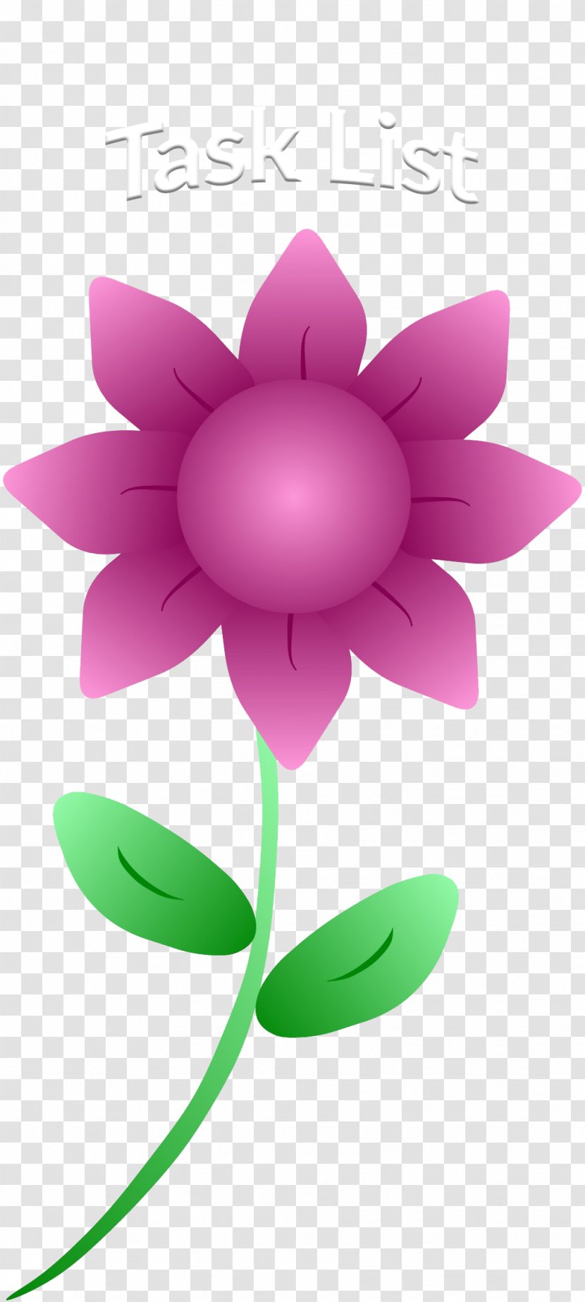 Flower Clip Art - Magenta Transparent PNG