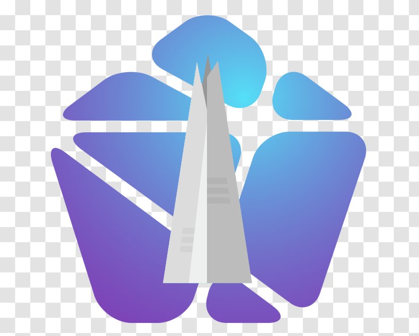 Logo Font - Blue - Design Transparent PNG