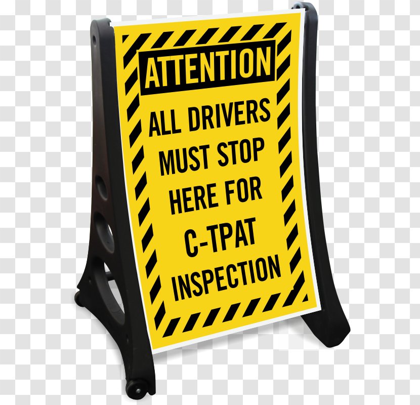 Sidewalk Construction Signage Wheelchair Ramp Snow Removal - Stop Sign Transparent PNG