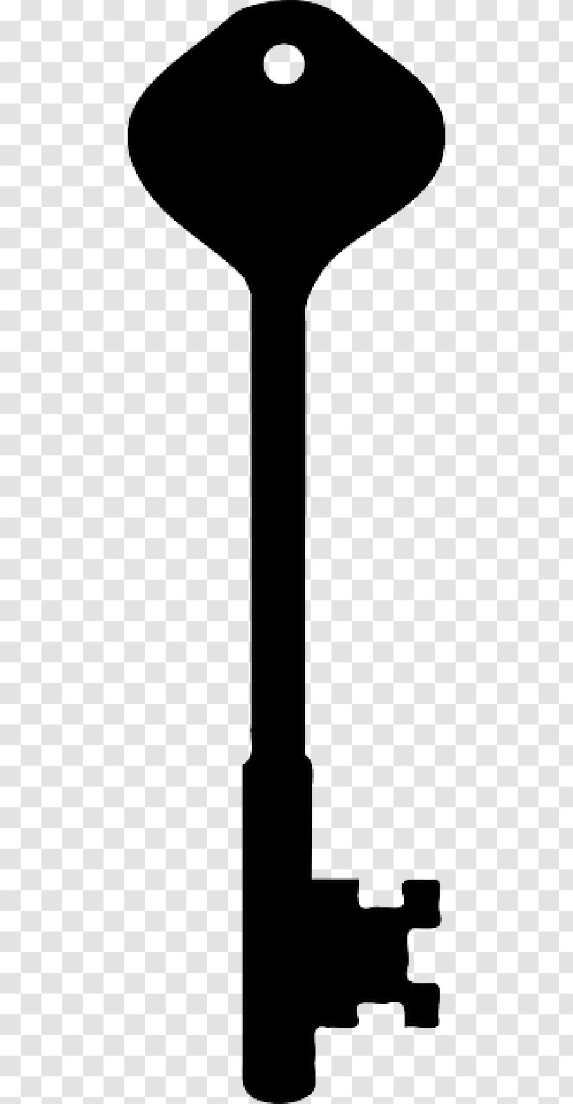 Clip Art Image Free Content - Skeleton Key - Tshirt Transparent PNG