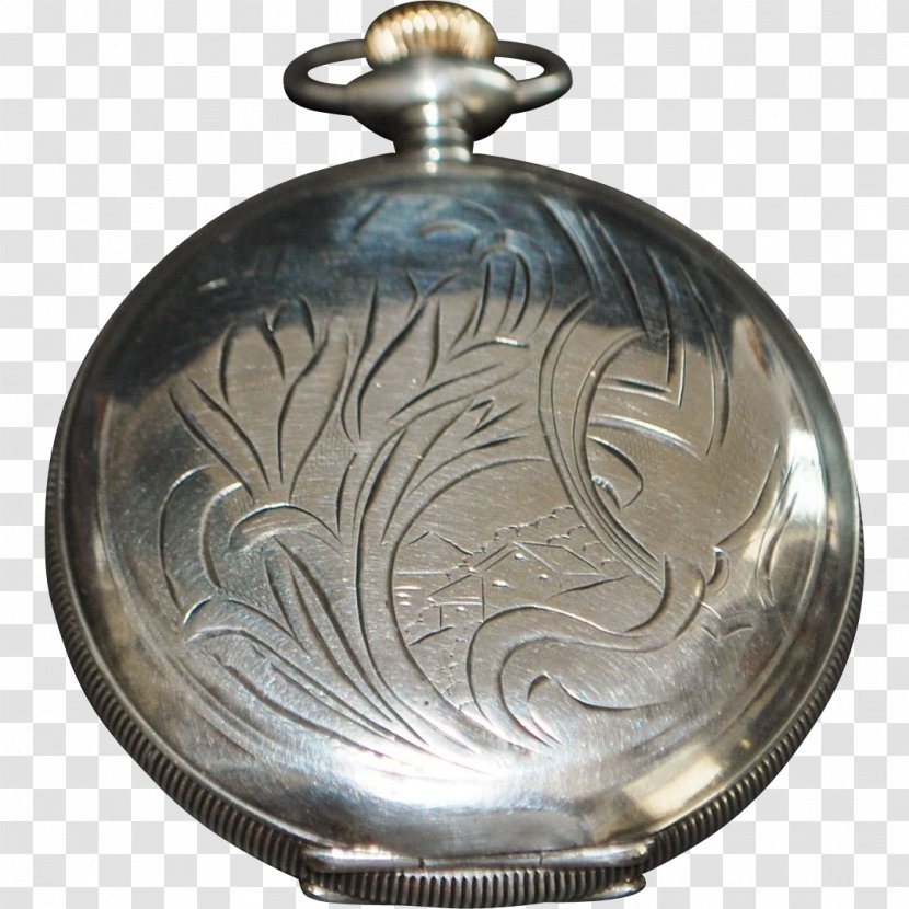 Silver Pocket Watch Hunting Transparent PNG