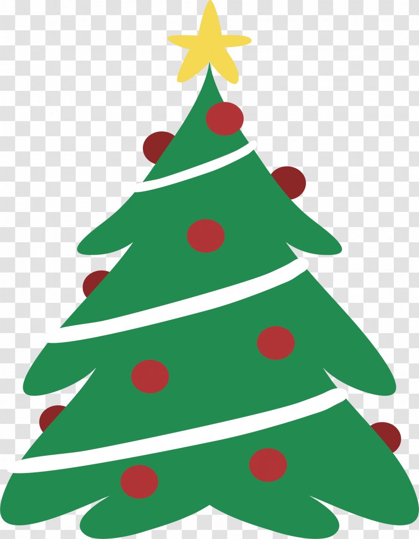 Santa Claus Christmas Tree Decoration - Fictional Character - Green Transparent PNG