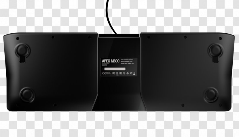 Computer Keyboard Steelseries Apex M800 Elite Gaming M500, Adapter/Cable Keypad - Ethernet Hub - USB Transparent PNG