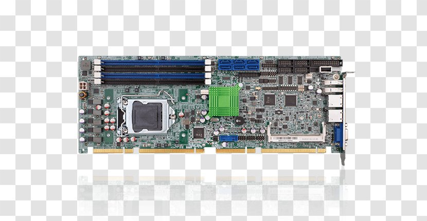 Graphics Cards & Video Adapters Motherboard Central Processing Unit PICMG 1.3 PCI Express - Backplane - Intelligent Factory Transparent PNG
