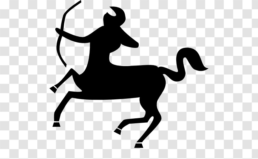 Sagittarius Astrological Sign Zodiac Symbol - Horse Like Mammal Transparent PNG