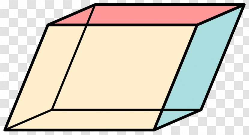 Parallelepiped Parallelogram Geometry Rectangle Square - Euclidean Transparent PNG
